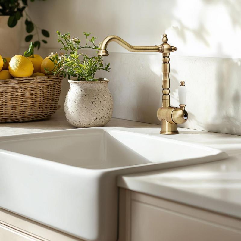 Franke Particolare Old England klassinen keittiöhana pronssi 115.0028.205