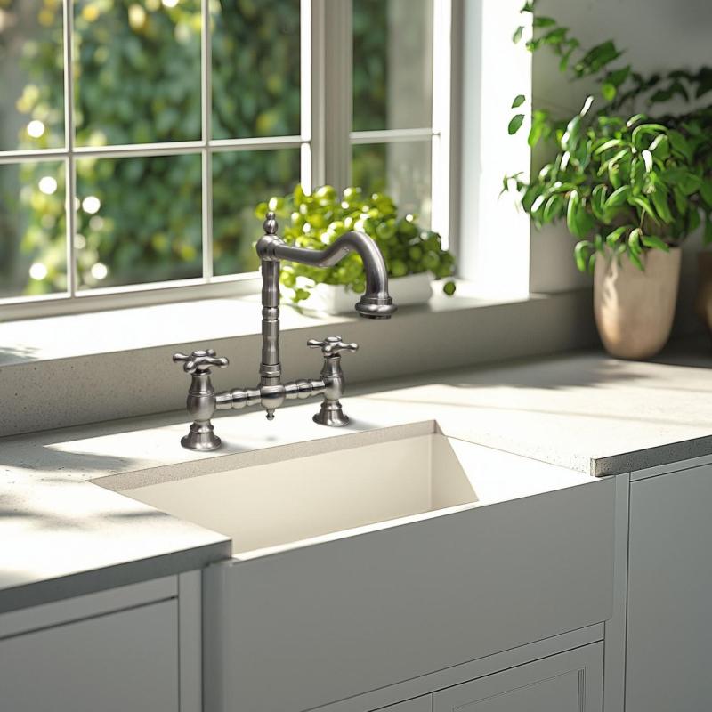 PB Nostalginen Siltakeittiöhana RST kulmikas juoksuputki tähtikahvoilla PBN.RST.H.Täht