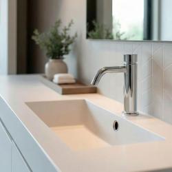 Waterevolution Flow itseään sulkeva pesuallashana kromi T110TP01