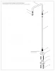 Waterevolution Flow vrijstaande baduitloop staand mat wit T1672H24BR