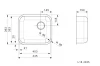 Reginox L18 4035 KG-CC RVS Spoelbak vlakbouw B2914LLU05GDM