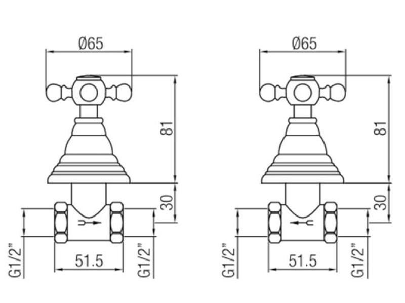 PB klassinen sisäänrakennettu suihkusetti tähtinupilla Pronssi 1208855342