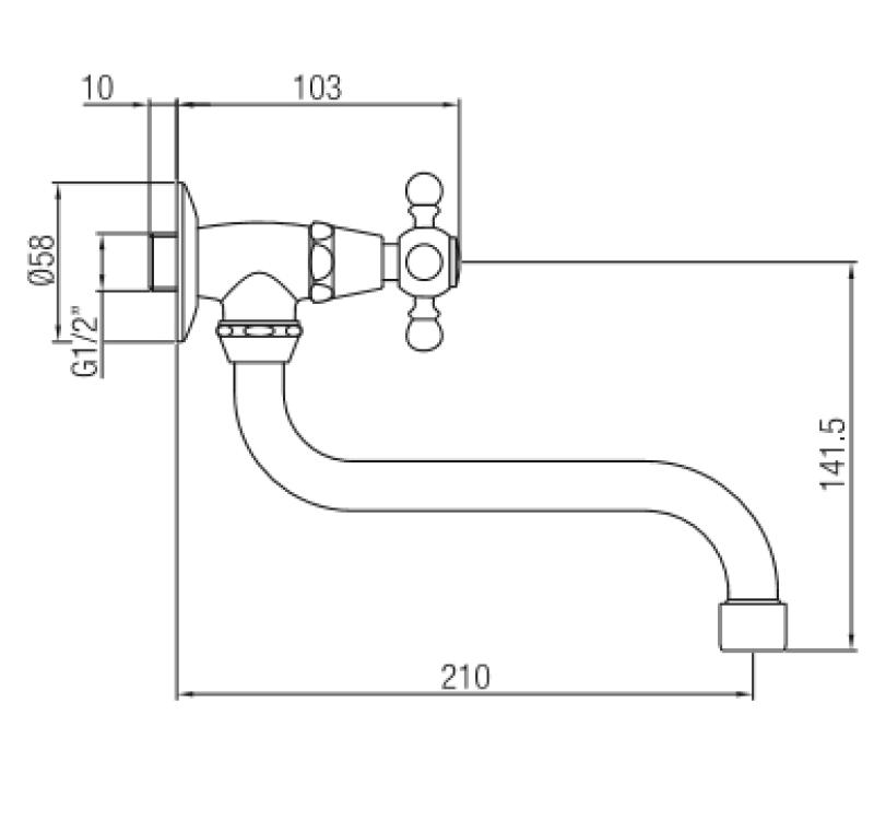 PB klassieke muurkraankraan met sterknop voor koud water en lange uitloop brons 1208855632

PB klassinen seinäasennettava vesihana tähtinupilla kylmälle vedelle ja pitkä ulosotto, pronssi 120