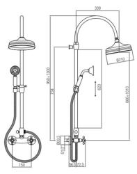 PB klassieke doucheset opbouw sterknoppen met regendouche telescopische douchekolom chroom 1208855892

PB klassinen suihkusarja pinta-asennus tähtinupit sadesuihkulla teleskooppisuihkuputki k