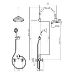 PB klassieke doucheset opbouw sterknoppen met regendouche telescopische douchekolom RVS 1208855912

PB klassinen suihkusarja rakenne tähtinupit sade-suihkulla teleskooppinen suihkupylväs RST 