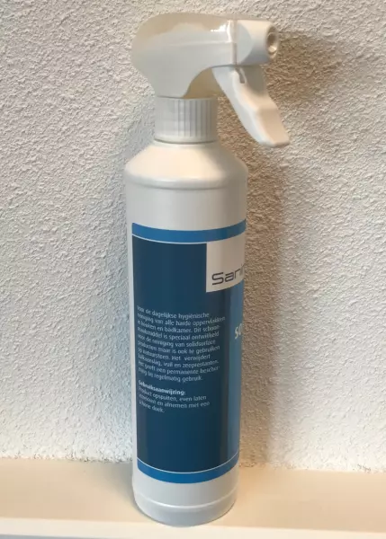 Vaste Oppervlakte schoonmaakmiddel reinigingsmiddel cleaner 500ml 1208855952 vertaald naar het Fins is: Kiinteän materiaalin puhdistusaine 500ml 1208855952.