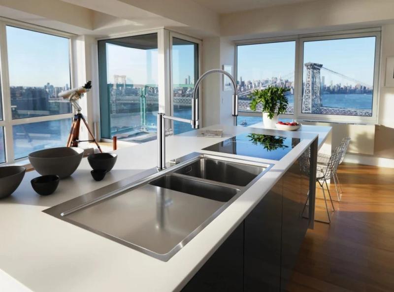 Franke Pescara Semi Pro 360 Keittiöhana joustava juoksuputki kromi 115.0393.976