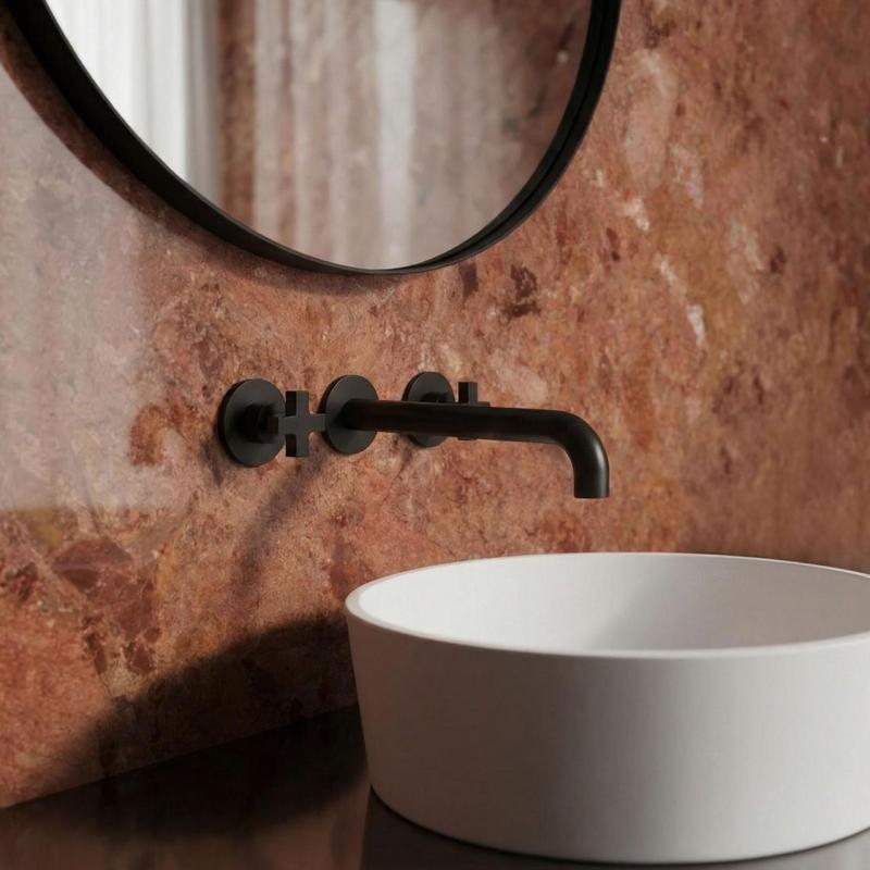 Waterevolution Cruz 3-Gats upotettu pesuallashana mattamusta 19 cm ulosveto 1208916572