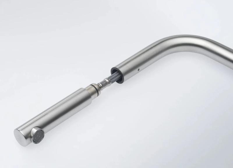 Franke RVS harjattu keittiöhana Atlas Neo, ulosvedettävä suutin inox 115.0521.438