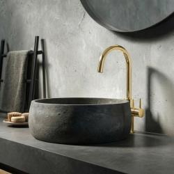 Waterevolution Flow pesuallashana korkea malli PVD harjattu vaalea kulta T1121FUWGE