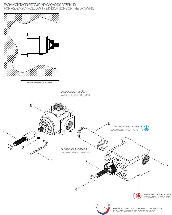 Waterevolution Flow inbouw douchethermostaat met 1 stopkraan volledig RVS 1208920974

Vertaling naar het Fins:
Waterevolution Flow sisäänrakennettu suihkutermostaatti yhdellä sulkuventtiilill