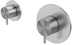 Waterevolution Flow sisäänrakennettu suihkusekoittaja yhdellä vaihtoventtiilillä, täysin ruostumaton teräs 1208920976