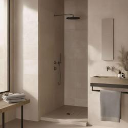 Waterevolution Flow sisäänrakennettu suihkusekoittaja yhdellä vaihtoventtiilillä, täysin ruostumaton teräs 1208920976