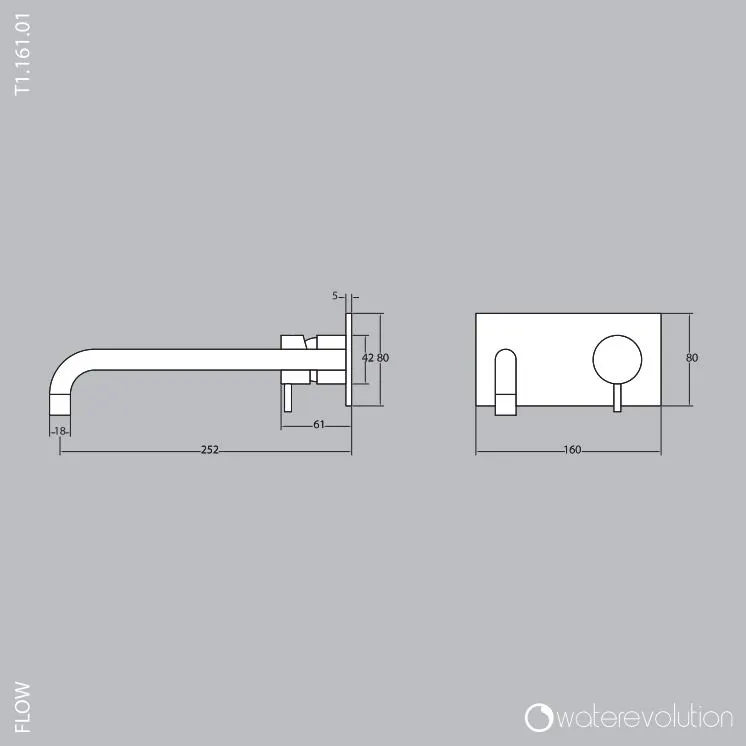 Waterevolution Flow inbouw wastafelkraan met afdekplaat Geborsteld Messing met uitloop 25 cm T1161LE-25

Waterevolution Flow upotettava pesuallashana peitelevyllä, harjattu messinki, 25 cm ul