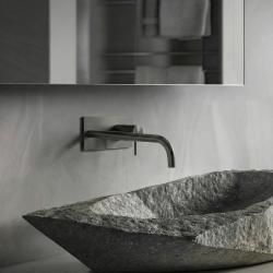 Waterevolution Flow inbouw wastafelkraan met afdekplaat PVD Gun Metal met uitloop 25cm T1161GME-25

Waterevolution Flow sisäänrakennettu pesuallashana peitelevyllä PVD Gun Metal, ulostulo 25 