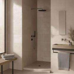 Waterevolution Flow upotettava suihkutermeetti, 1 vaihtoventtiili, gun metal 1208948849