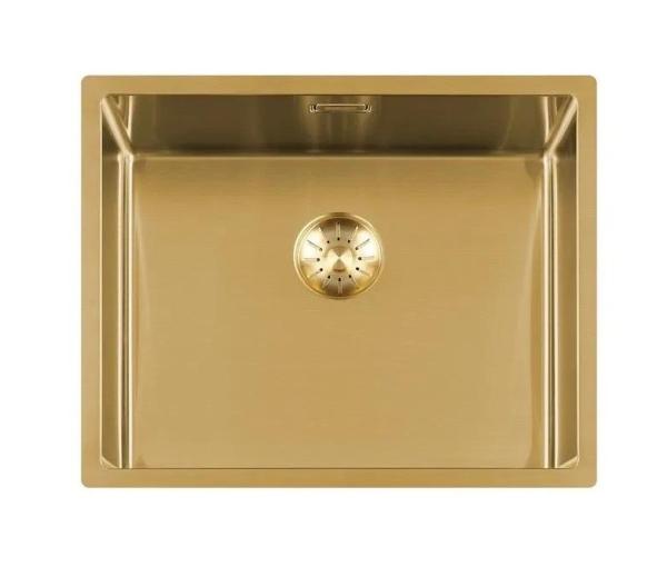 Lorreine 50SP-Gold Luxe RST-allas PVD Gold 50x40 alakiinnitys, tasokiinnitys ja päälle asennettava 1208952368