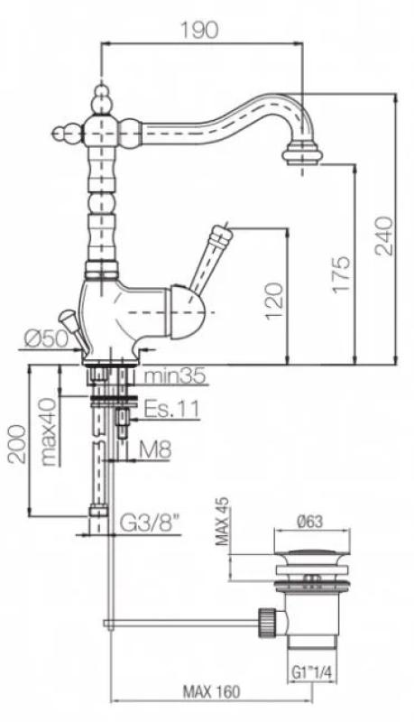 PB Pesuallashana nostalginen Vintage Kromi