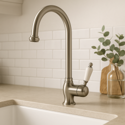 PB klassieke keukenkraan eenhendel met draaibare uitloop 200 mm RVS 1208953115

PB klassinen yhden vivun keittiöhana käännettävällä 200 mm juoksuputkella, ruostumaton teräs 1208953115.