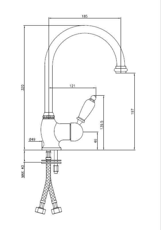 PB klassieke keukenkraan eenhendel met draaibare uitloop 200 mm RVS 1208953115

PB klassinen yhden vivun keittiöhana käännettävällä 200 mm juoksuputkella, ruostumaton teräs 1208953115.
