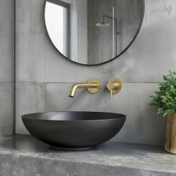 SB Round upotettu pesuallashana harjattua messinkiä PVD 162mm