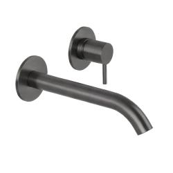 SB Round upotettu pesuallashana gun metal PVD 162mm