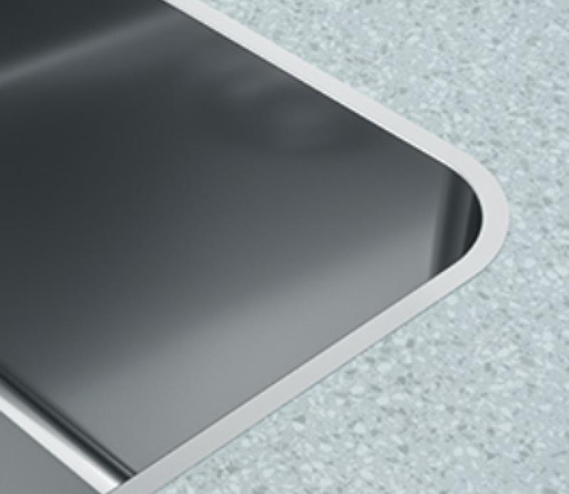 Franke Mythos MYX 210.45 ruostumaton teräs pesuallas 45x40 cm tasoasennus 127.0638.275