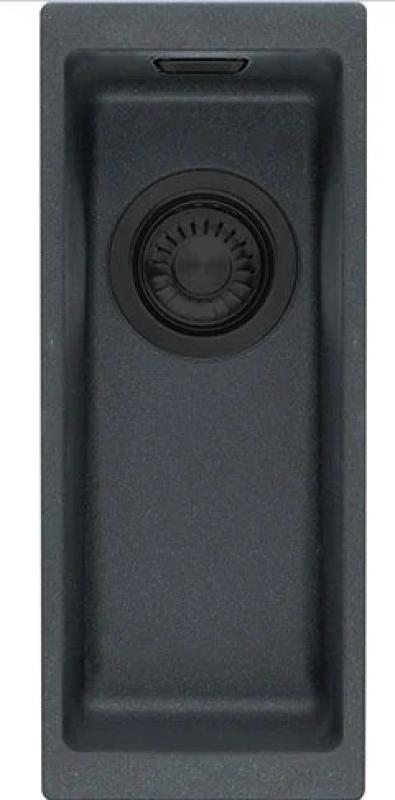 Franke Black muovinen musta pesuallas 16x41cm alapuolinen asennus 1208953775