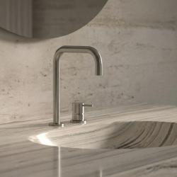 Waterevolution Flow 2-reikäinen pesuallashana ruostumaton teräs T112HIE