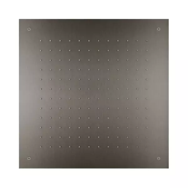 SB Square 316 Sadesuihku upotettu 50x50cm PVD gun metal 1208955323