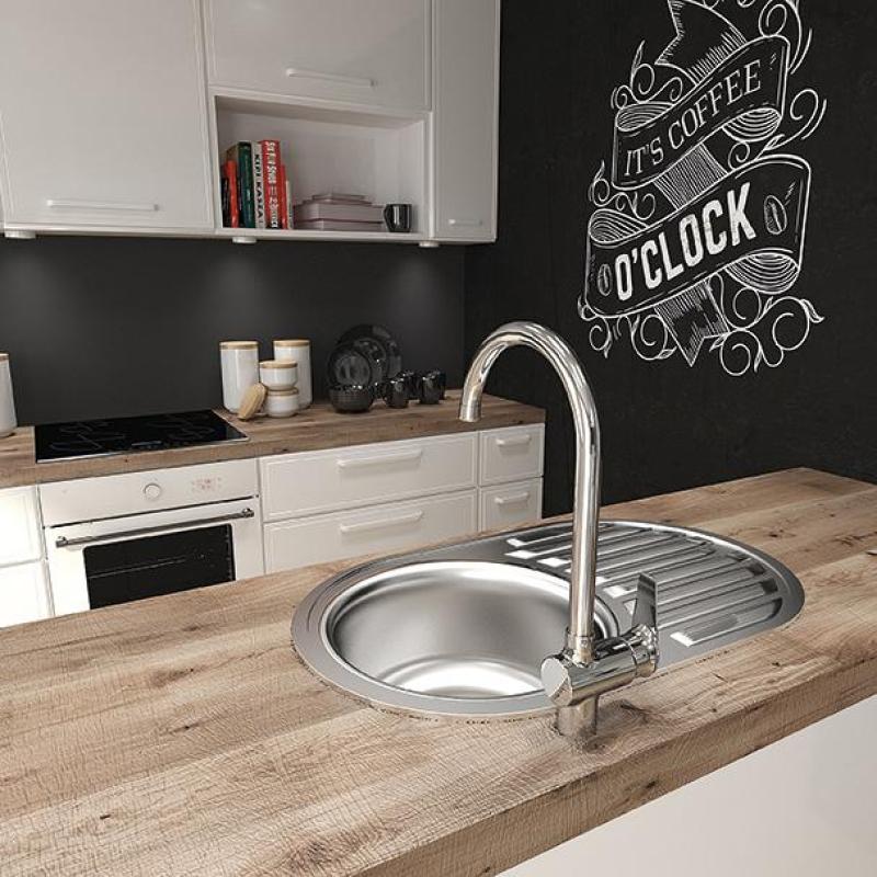 Ausmann Basic ronde spoelbak met afdruiprek RVS 77x50 cm inclusief sifon 1208955523

Ausmann Basic pyöreä tiskiallas kuivaustelineellä ruostumatonta terästä 77x50 cm sisältäen sifonin 1208955