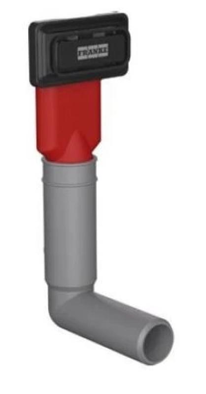 Franke Ylivuotokokoonpano, mattamusta, ylivuotoputki 1120734738