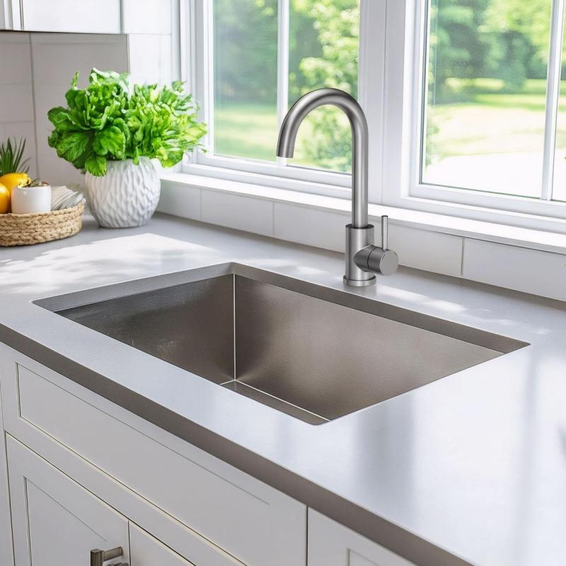 Quadri Coventry keittiöhana mattakromi kääntyvällä juoksuputkella 1208956032