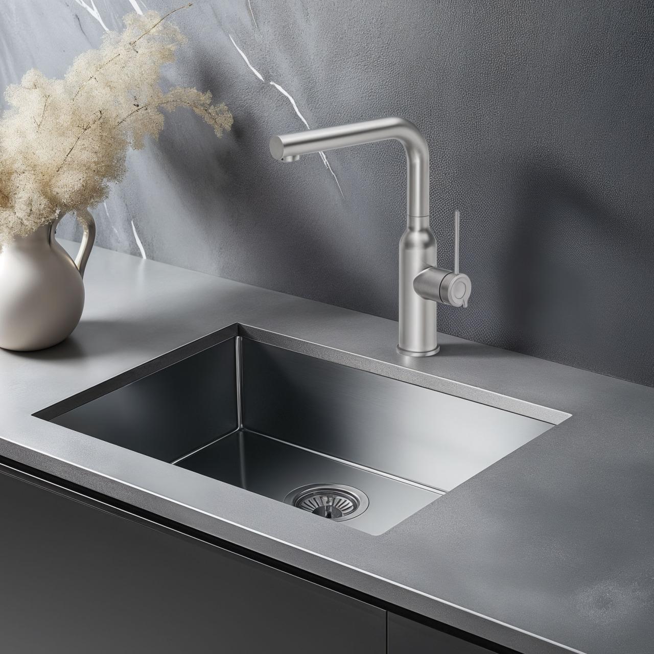 Quadri Stamford keittiöhana irrotettavalla juoksuputkella RST 1208956081 - Productafbeelding 2