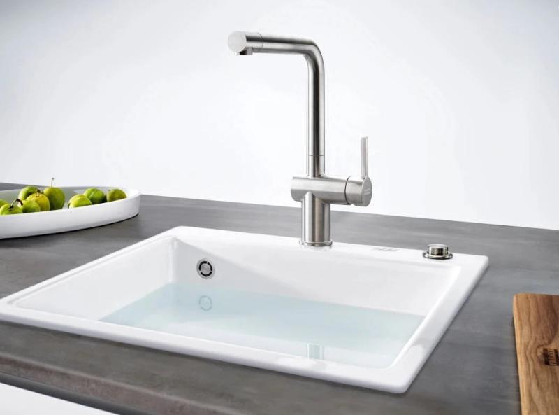 Franke Active L Kitchen faucet chrome with swivel spout 115.0653.298