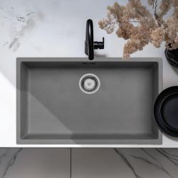 Betongrijs grote spoelbak 70x40cm onderbouw, opbouw en vlakbouw met roestvrijstalen plug 1208956403

Beton harmaa suuri pesuallas 70x40cm alakaappi, päällirakennus ja tasorakennus ruostumatto