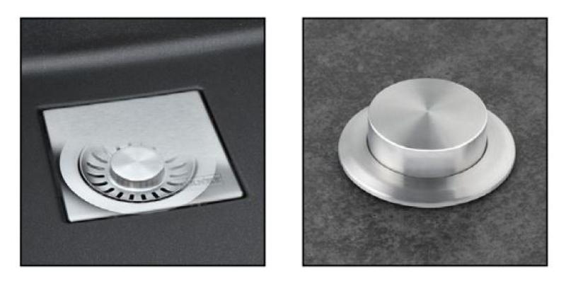 Franke Kubus KNG 110.52 matta musta pesuallas 52x42 mustalla viemärikannella alapuolinen 125.0685.161