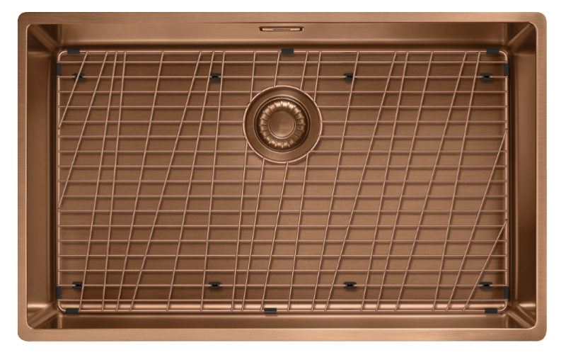 Franke Mythos Masterpiece BXM 210.68 Suuri PVD Kupari 685x410mm Tasoasennus ja Alakaapistoon Asennettava Allas 127.0674.535