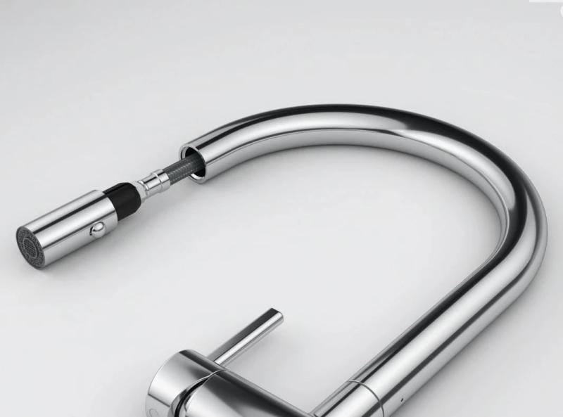 Franke Active J Keittiöhana kromi irrotettavalla suihkulla 115.0653.401