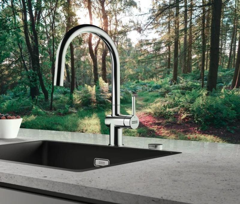 Franke Active J Keittiöhana kromi irrotettavalla suihkulla 115.0653.401