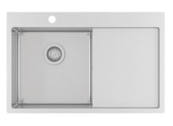 Ausmann Oder Blue roestvrijstalen spoelbak 78x50cm vlakbouw en opbouw met afdruipgedeelte 1208957122

in Fins:

Ausmann Oder Blue ruostumattomasta teräksestä valmistettu allas 78x50 cm taso- 