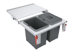 Franke Sorter Garbo 60-2 sisäänrakennettu jätejärjestelmä 2 x 18 litran jäteastia 1210284027