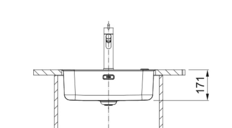 Franke Smart SRX 210.50 T RST pesuallas 50x40 tasoalta-asennus 127.0688.777