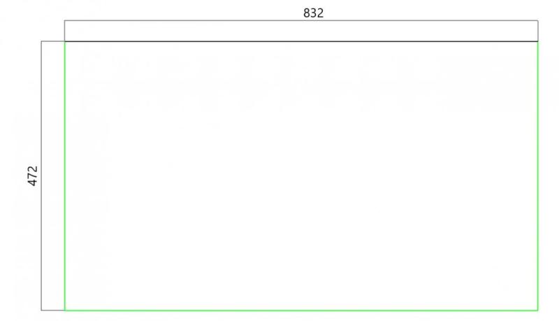 Ausmann Fibre tiskiallas musta käännettävä valutusalueella päälleasennettava 86x50 cm 1208957665