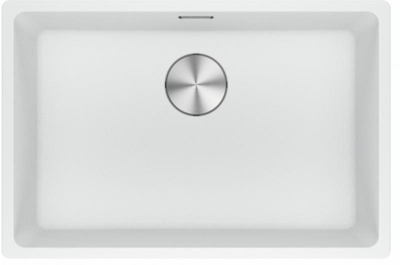 Franke Maris MRG 110-62 Fragranite polar white -allas alapuolella