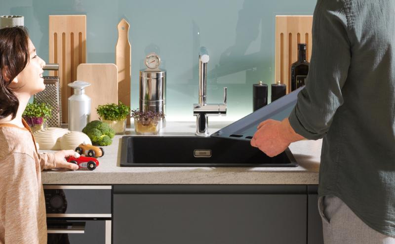 Franke Maris MRG 210-37 Fragranite Onyx -tiskiallas tasoon upotettava