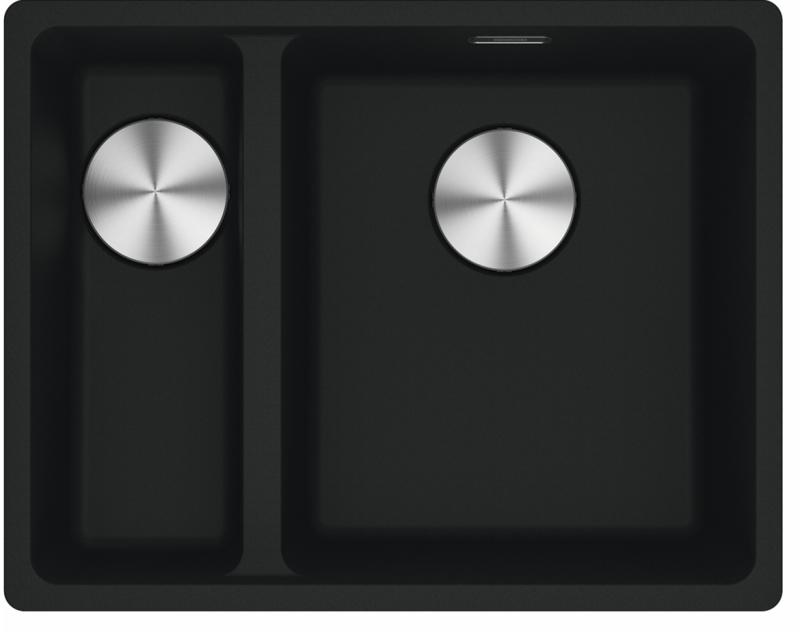 Franke Maris MRG 260-34-15 Fragranite Matt musta tiskiallas Oikea tasoon upotettava allas