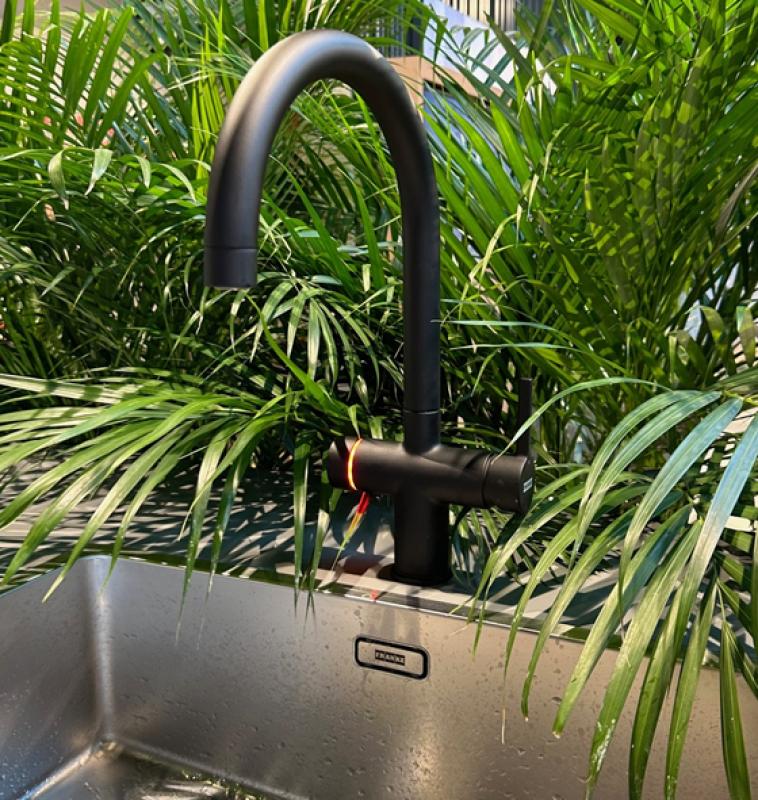 Franke Maris waterhub 4L boiler 3-1 kosketuselektroninen kiehuvan veden hana mattamusta vesihubin sekoitussarjalla 1208957949