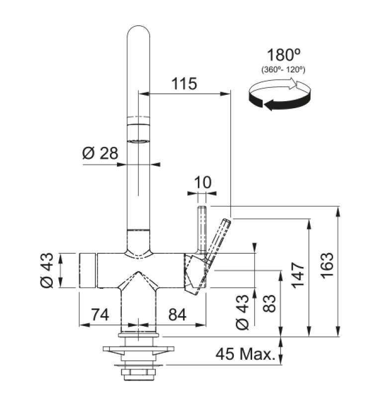 Franke Maris waterhub 4L boiler 3-1 kosketuselektroninen kiehuvan veden hana mattamusta vesihubin sekoitussarjalla 1208957949