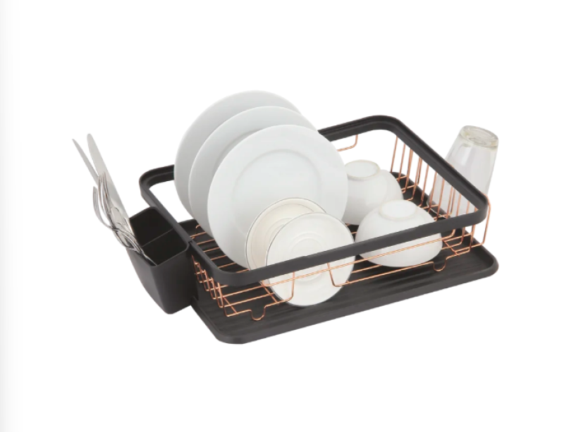 EPKA Dish musta/ruusukulta astioiden kuivausteline teräs 43.3x10.5x32cm 1208958247